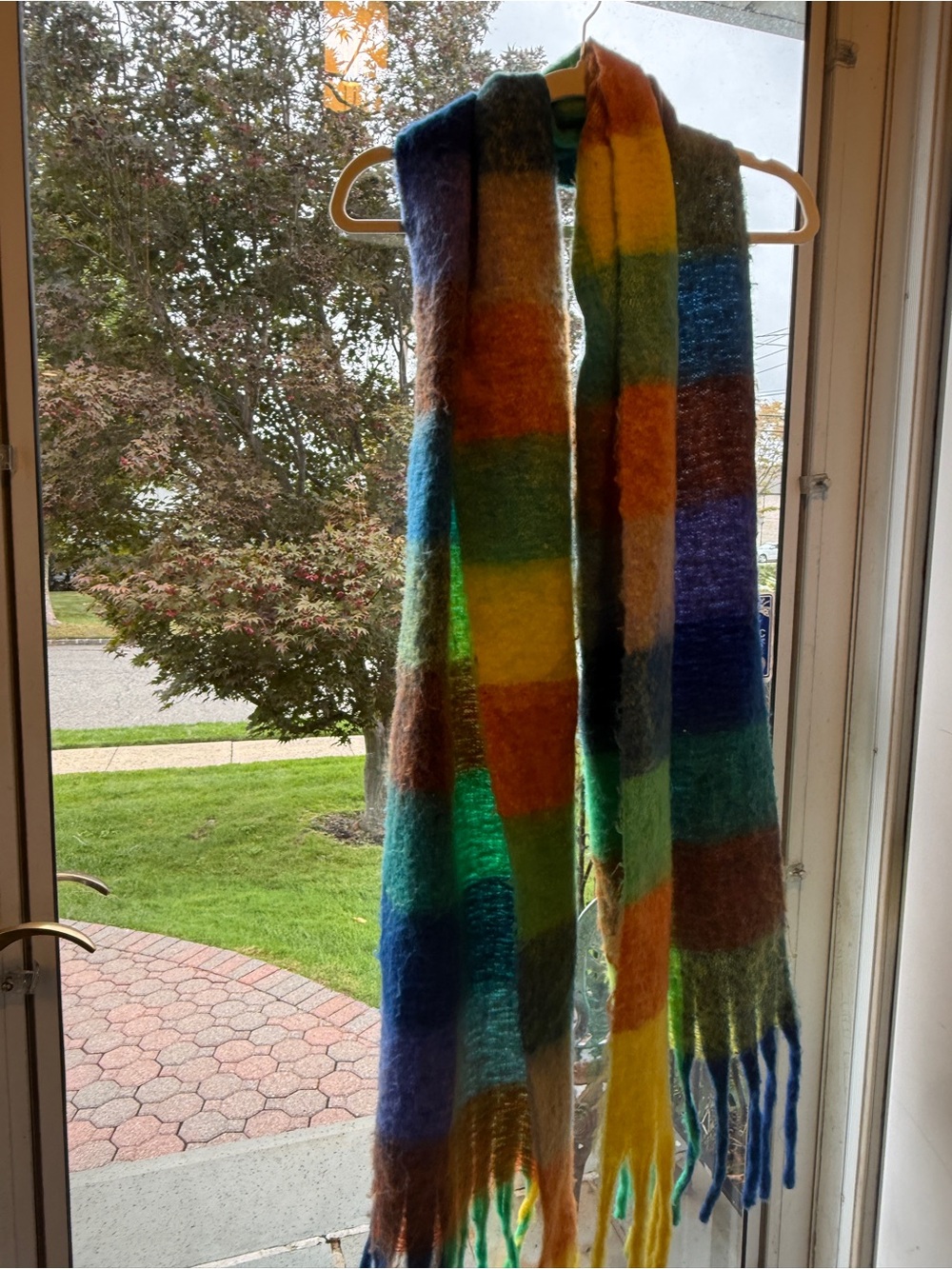 Multi-Color Striped Scarf - Unbranded